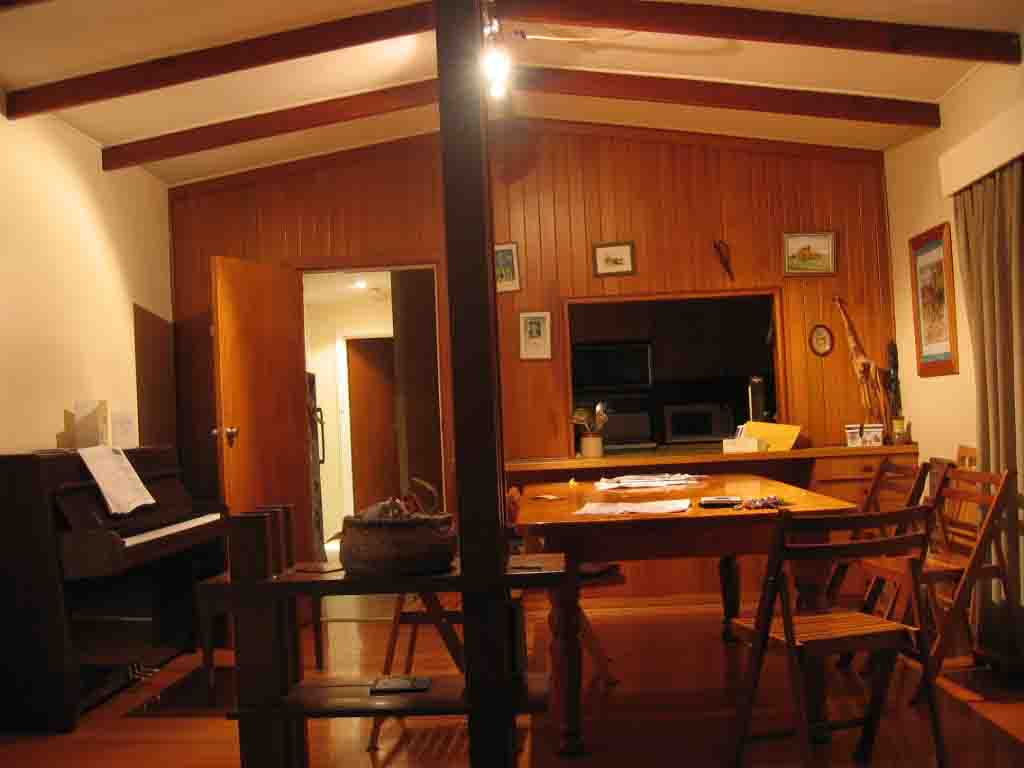 dining room, separate kitchen behind